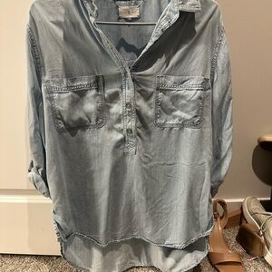 Lou & Grey Denim Blue Shirt